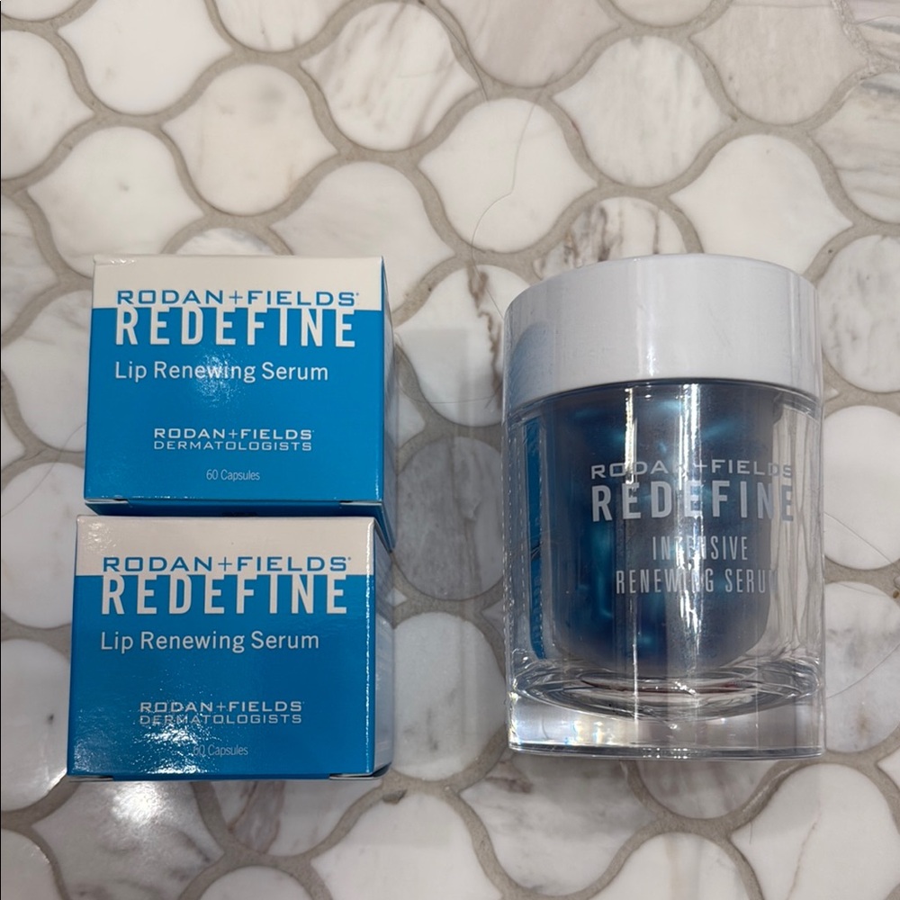 Rodan + Fields Blue and White Serum Collection